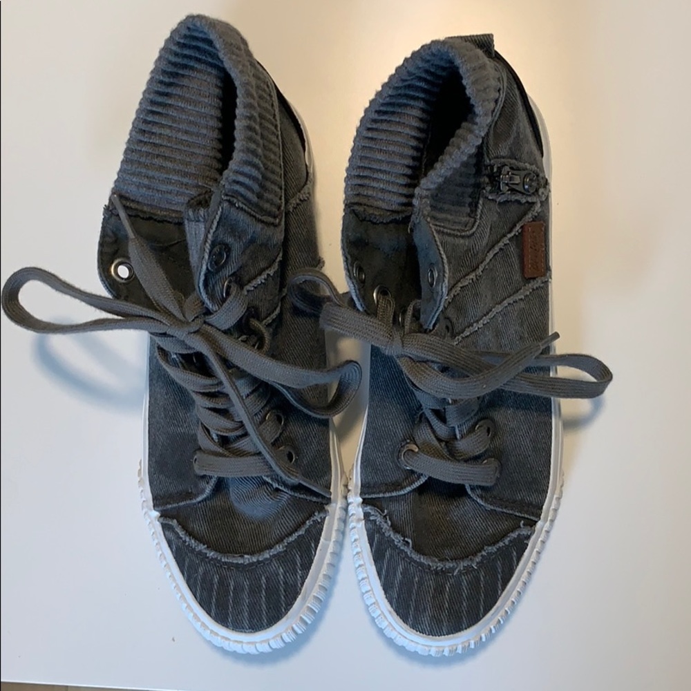 Blowfish Gray Hightop Sneakers